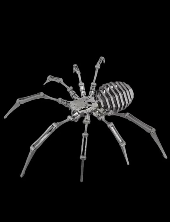 3D Metal Spider King Puzzle - Ideal DIY Toys for Kids and Adults