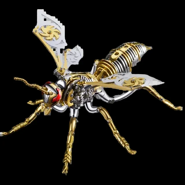 Amazing 3D Metal Wasp Puzzle Toy - For Kids & Adults_16