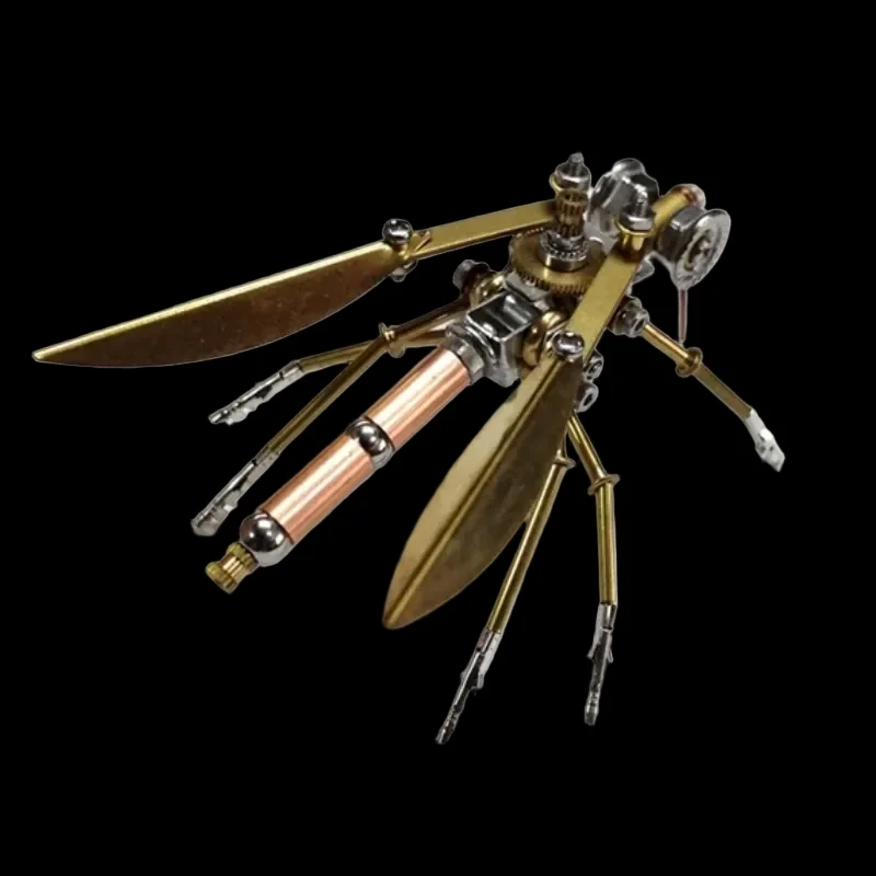 DIY Metal Assembly Kit - Mechanical Insects Mosquito 3D Puzzle Toys_2