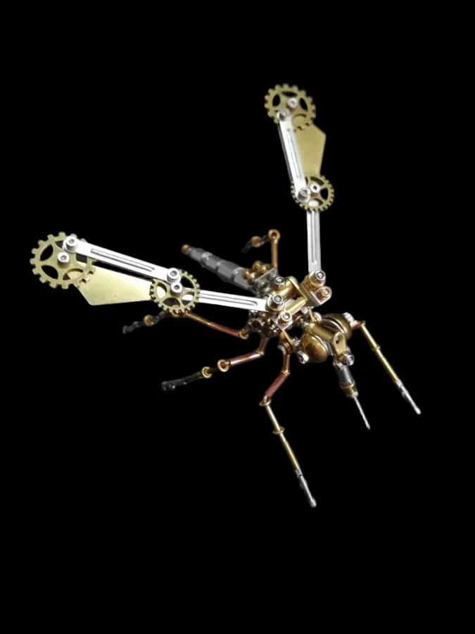 DIY Metal Mosquito Model Kits - 3D Puzzle Assembly Toy for All Ages_3