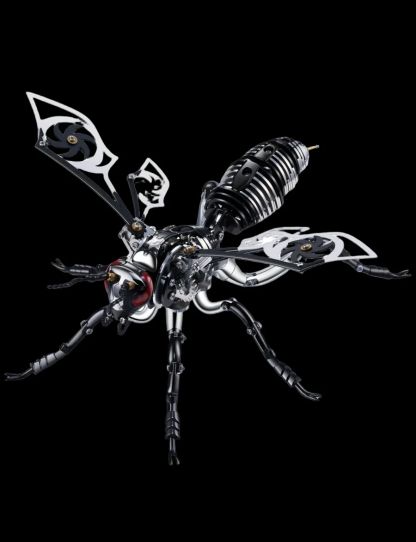 Punk 3D Wasp Metal Puzzle Model - Adult & Children Assembly Kit Gift