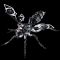 Punk 3D Wasp Metal Puzzle Model - Adult & Children Assembly Kit Gift