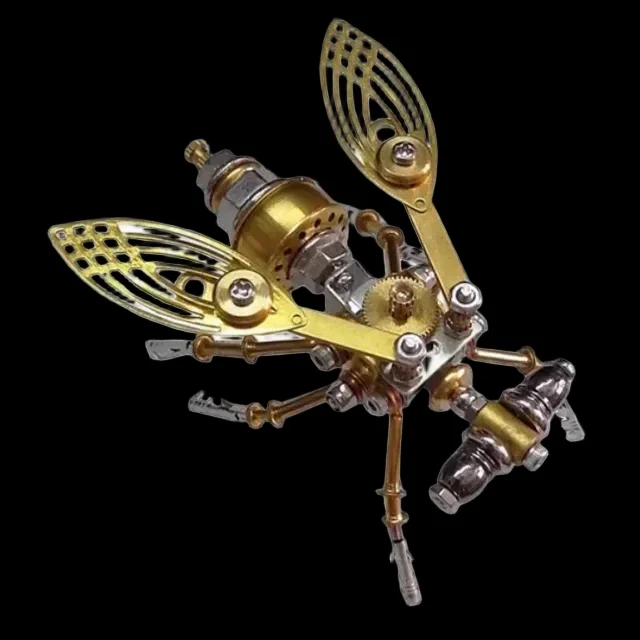 DIY Steampunk Metal Mechanical Insects Assembly Toy Kits - 3D Puzzles for All_6