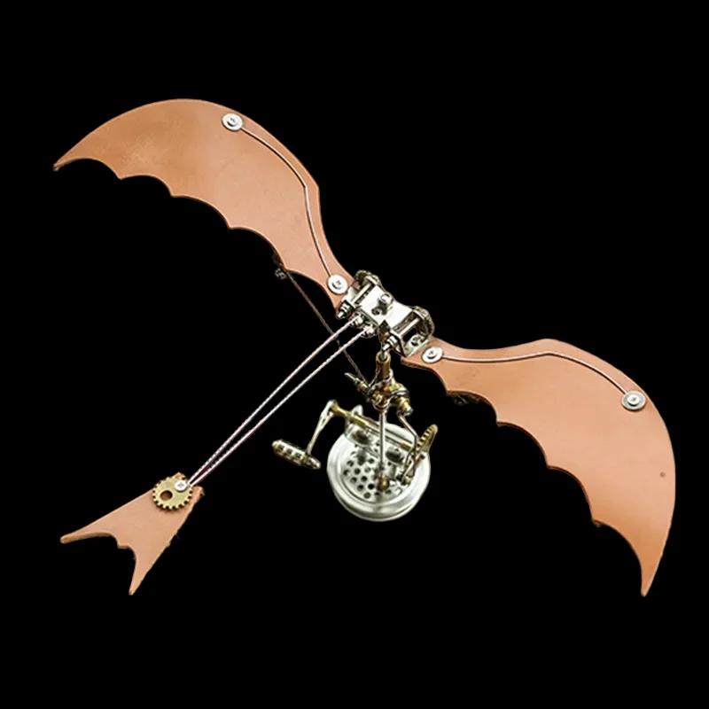 Mechanical Party DIY Punk 3D Dragon Wing Metal Assembly Model Puzzle - Ideal Gift and Fun Toy_5