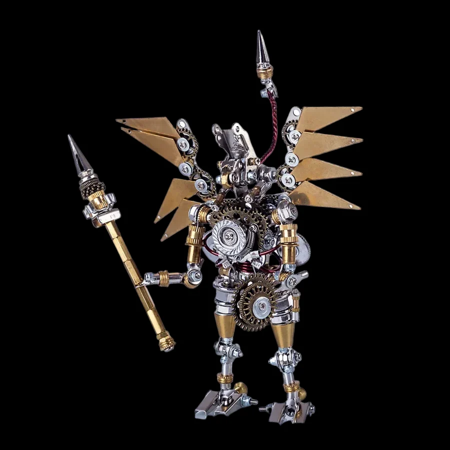 3D DIY Metal Mechanical Angel Puzzle Kit - Ideal Gifts for Ages 14+_5