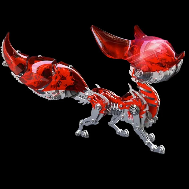 Amazing 3D Metal Puzzles - Mechanical Linglong Fox for All Ages_10