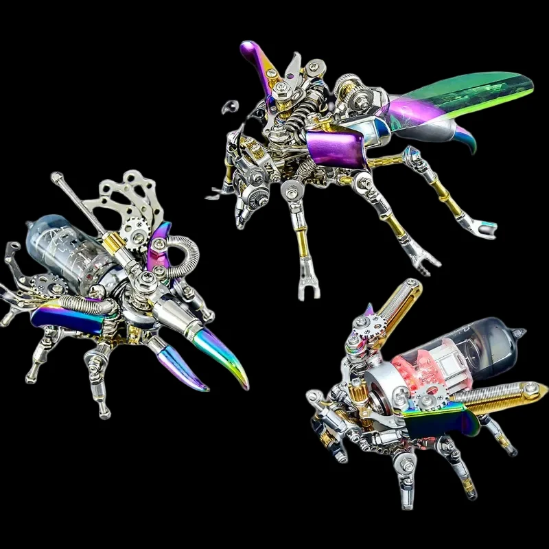 Challenging 3D Metal Puzzle - Firefly Wasp Model Kit for Kids & Adults_4