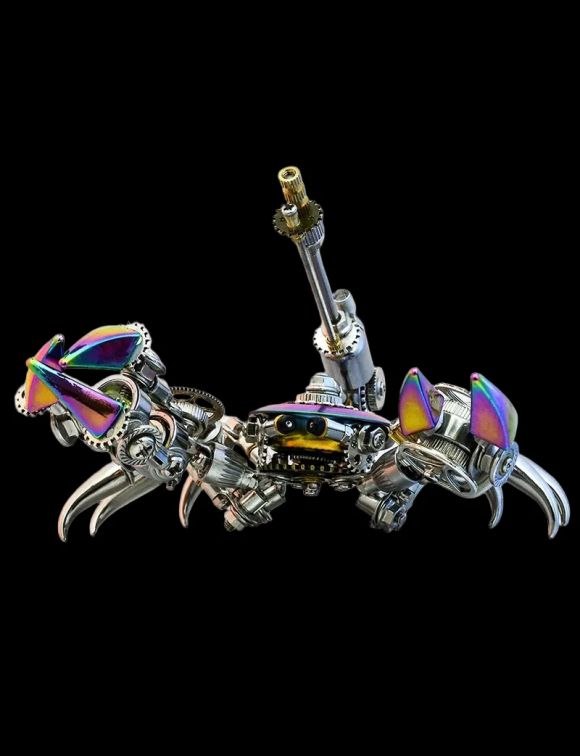 DIY 3D Metal Puzzle Mechanical Crab Model Kit - Ideal Personalized Gift for Boys and Adults