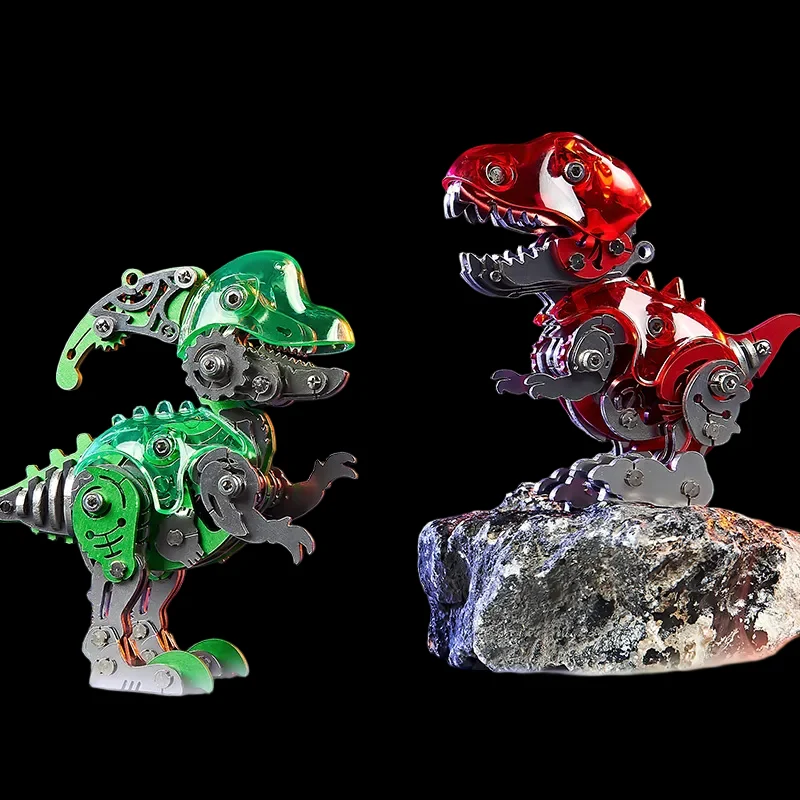 DIY Dinosaur 3D Metal Puzzle - A Wonderful Handmade Gift and Decoration_2