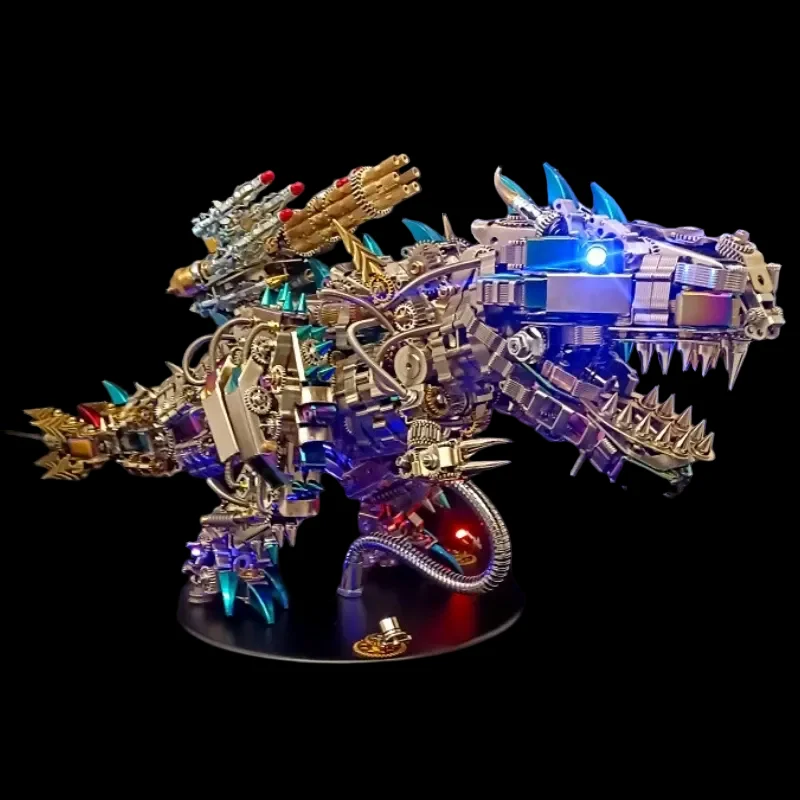 Amazing Mechanical Dragon & Dinosaur 3D Metal Puzzle Kits for All_5