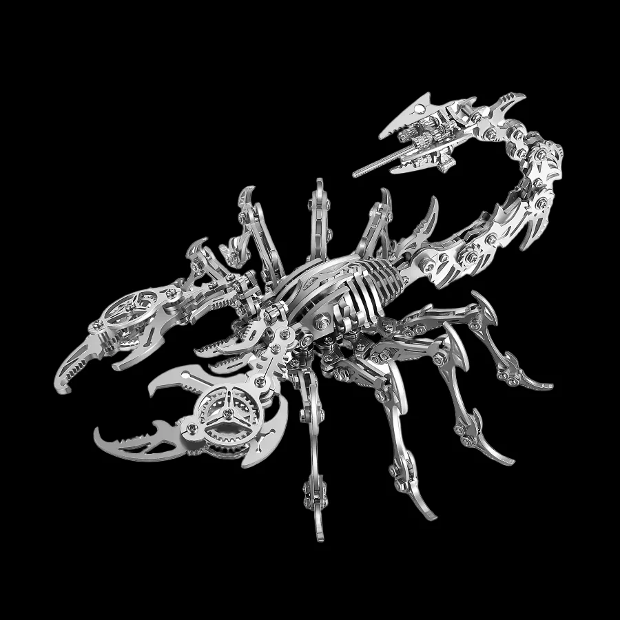 Amazing 3D Scorpions Metal Puzzle - Steampunk Mechanical Insect Toy for Adults_5