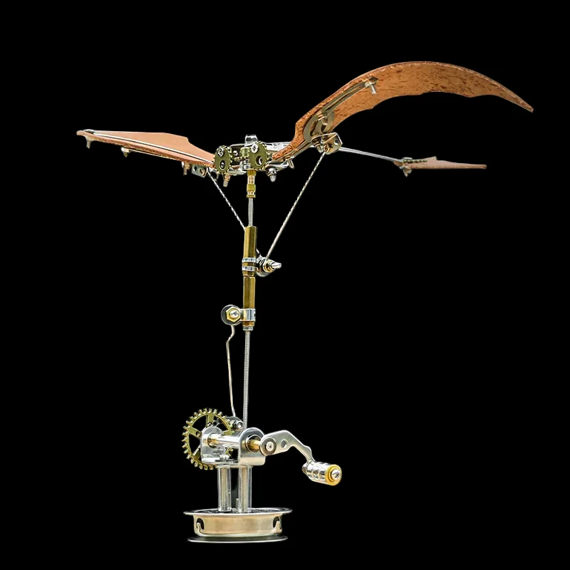 Mechanical Party DIY Punk 3D Dragon Wing Metal Assembly Model Puzzle - Ideal Gift and Fun Toy_7