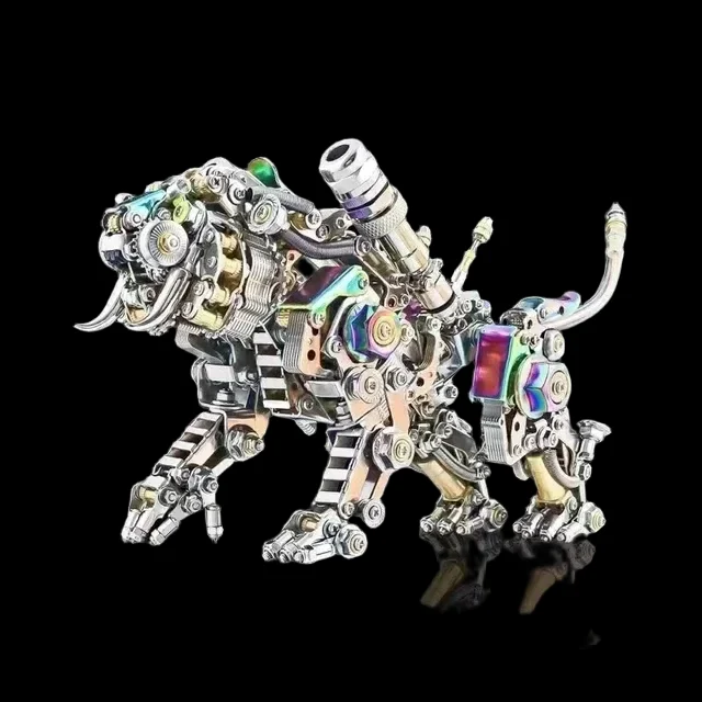 Stunning 3D Puzzle DIY Metal Mechanical Gift Kit with Animals Theme_20