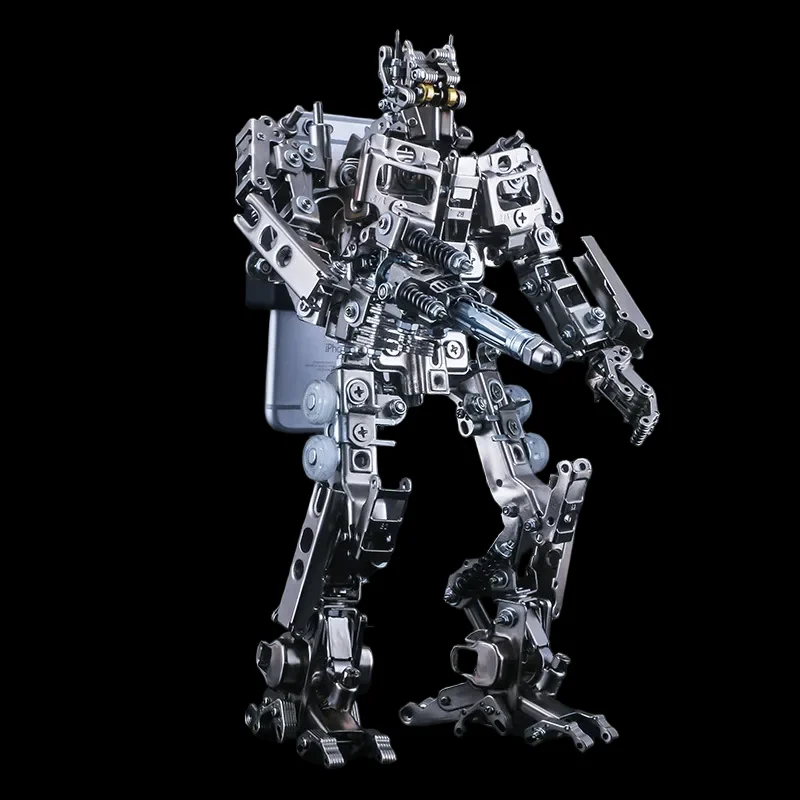 Amazing Transforming Robot 3D Metal Puzzle - DIY Model for All Ages_3