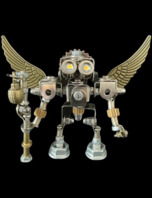 Awesome Mechanical Battle Angel 3D Metal Puzzle Kit for All