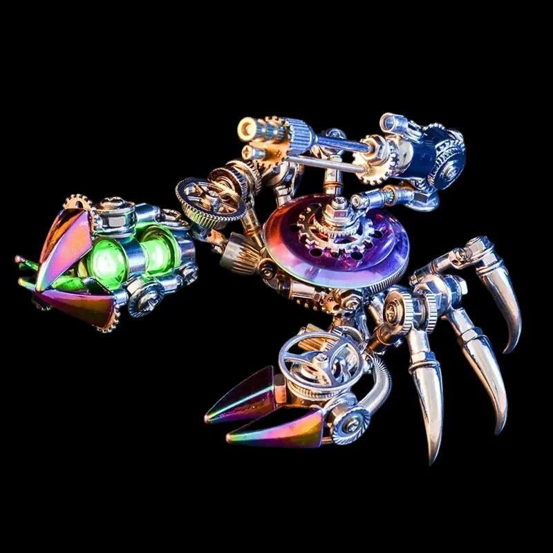 3D Metal Puzzle Crab – DIY Assembly Model Kit for Adults_4