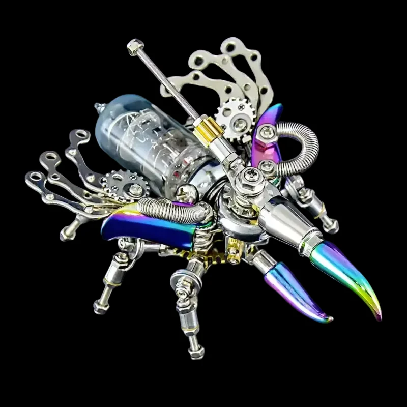 Challenging 3D Metal Puzzle - Firefly Wasp Model Kit for Kids & Adults_7