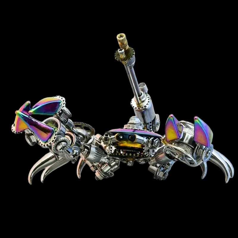 Amazing 3D Puzzles: Crab DIY Punk Mechanical Metal Model Kits for All Ages_3