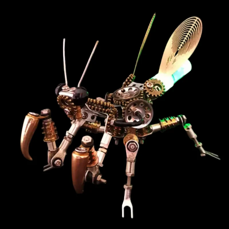 Amazing 3D Metal Luminous Insect DIY Assembly Toys for All Ages_4