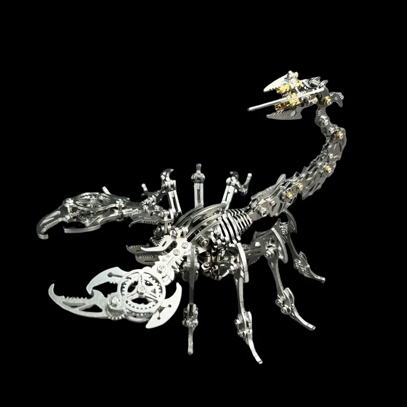 Amazing 3D Scorpions Metal Puzzle - Steampunk Mechanical Insect Toy for Adults_1