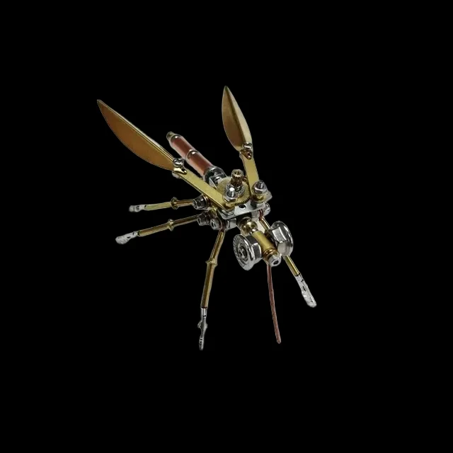 DIY Metal Assembly Kit - Mechanical Insects Mosquito 3D Puzzle Toys_7