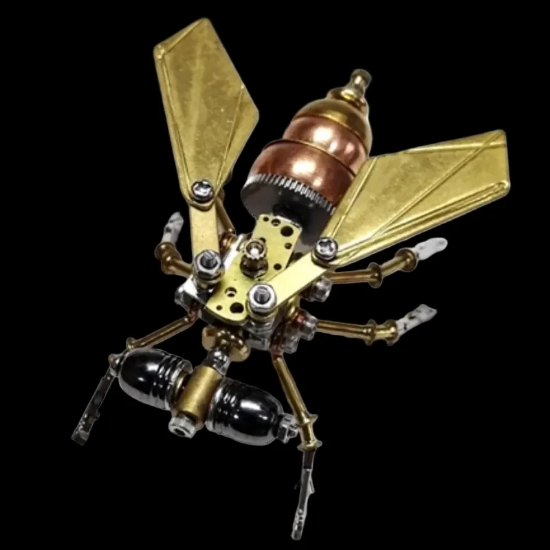 Amazing 3D Puzzle Little Fly Model - Metal DIY Assembly Toys for All_4