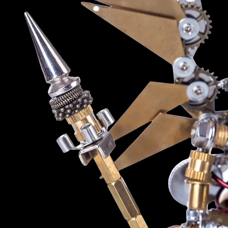 3D DIY Metal Mechanical Angel Puzzle Kit - Ideal Gifts for Ages 14+_2