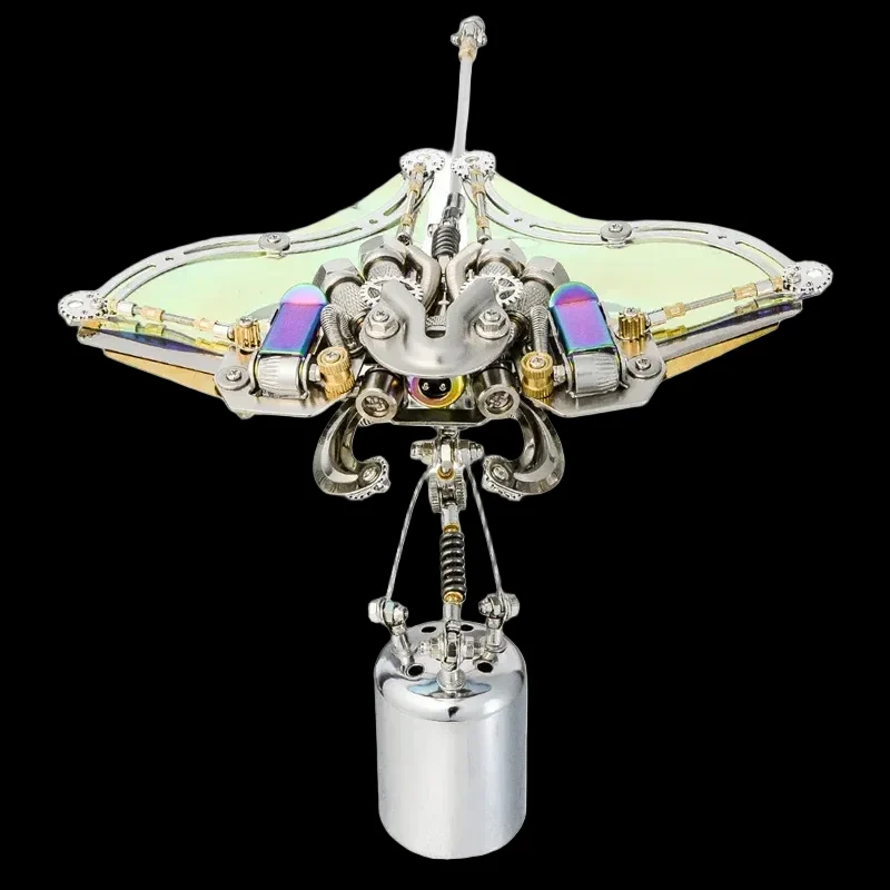 Stunning 3D Mechanical Manta Ray Puzzles Metal Model Kits for Adults_2