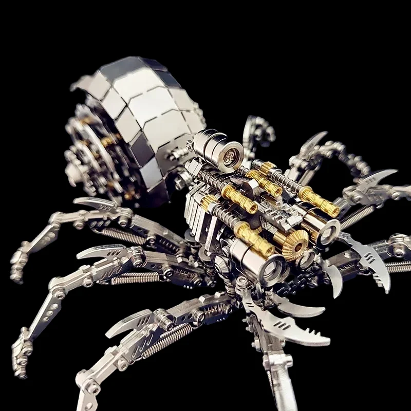 3D Metal Spider King Puzzle - Ideal DIY Toys for Kids and Adults_3