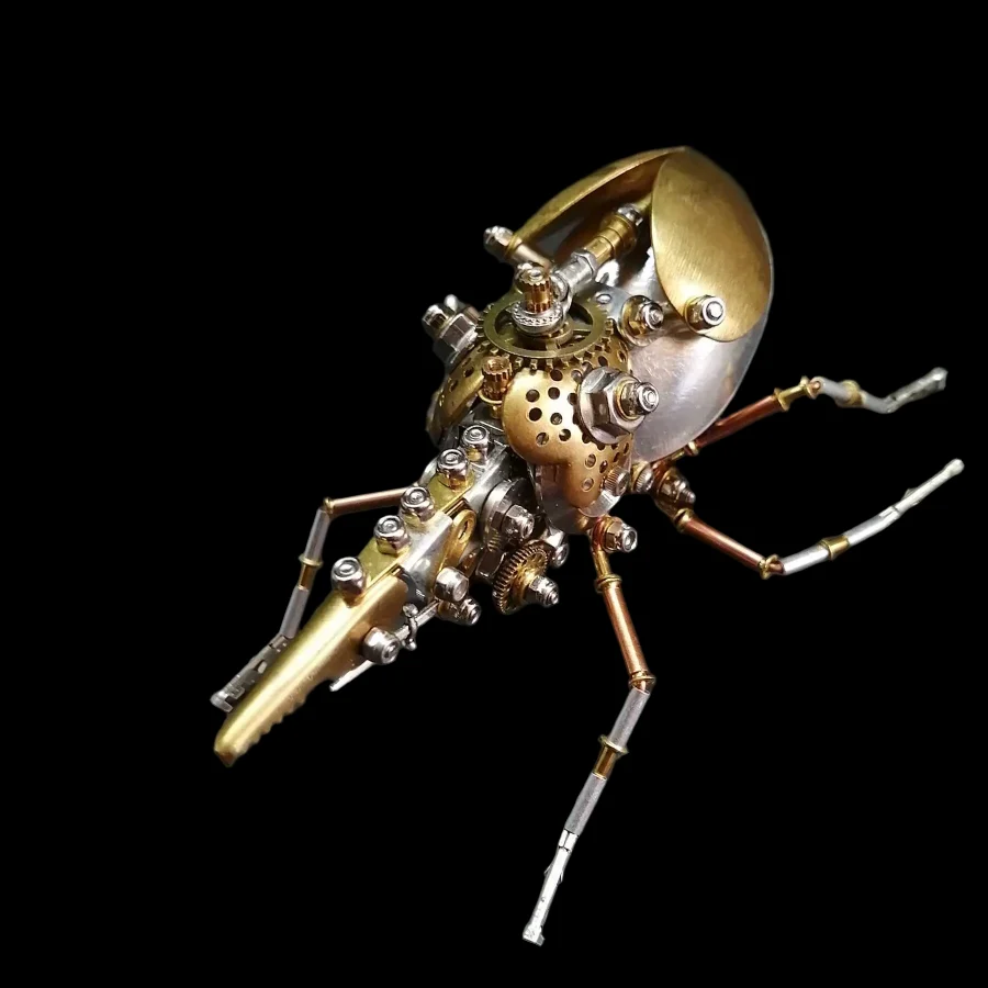 Cyberpunk Mechanical Insects DIY Metal Model Kit - Handmade Toys Gift_4