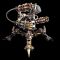 Mechanical Magnetic Hunter 3D Metal Mecha Model Kit - DIY Assembly Toy for All Ages