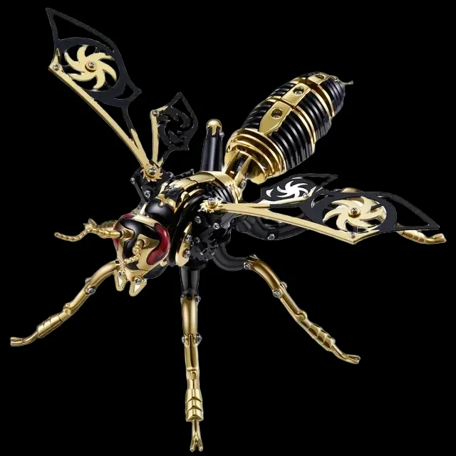 Amazing 3D Metal Wasp Puzzle Toy - For Kids & Adults_10