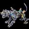 Cool 3D Metal Tiger / Smilodon Mechanical Puzzle Toys For Adults & Kids Assembly