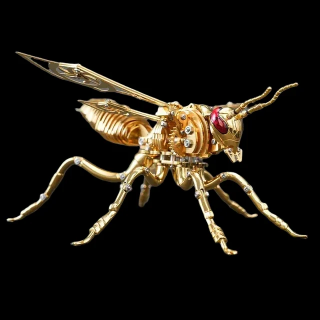 Amazing 3D Metal Wasp Puzzle Toy - For Kids & Adults_7