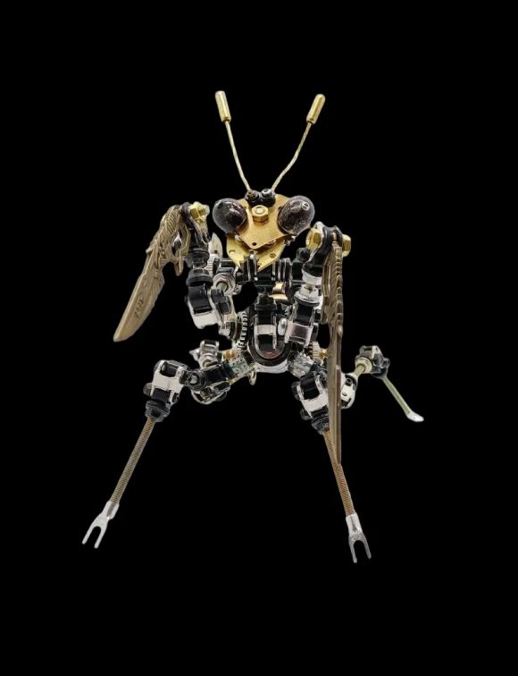 DIY Mechanical Mantis Metal Puzzle Kit - Ideal Gift for All Ages