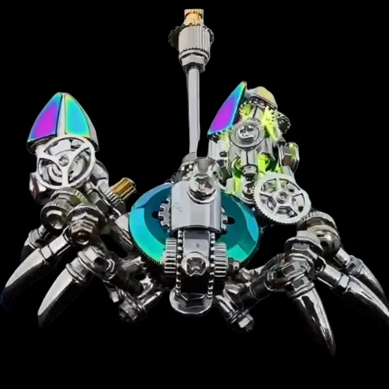 3D Metal Puzzle Crab: DIY Kits for All Ages_3