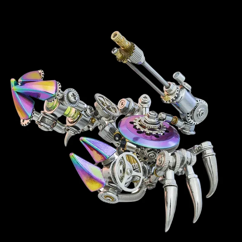 DIY 3D Metal Puzzle Mechanical Crab Model Kit - Ideal Personalized Gift for Boys and Adults_2