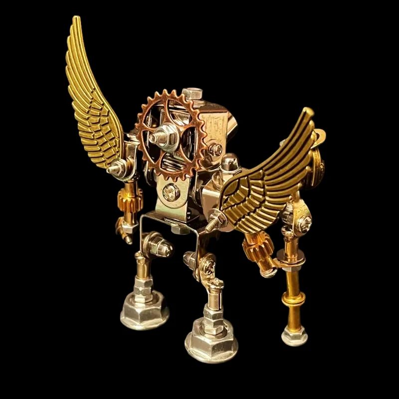 Awesome Mechanical Battle Angel 3D Metal Puzzle Kit for All_1