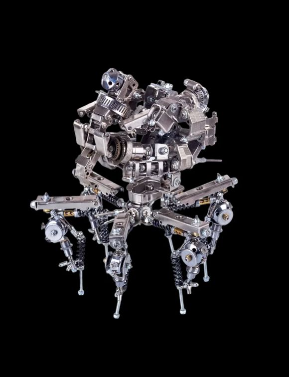 DIY Metal Mechanical Explorer 3D Puzzle Model Kit - Cool Toys & Gifts