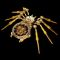 High-End Mechanical Spider Static Model Clock for Home Decoration