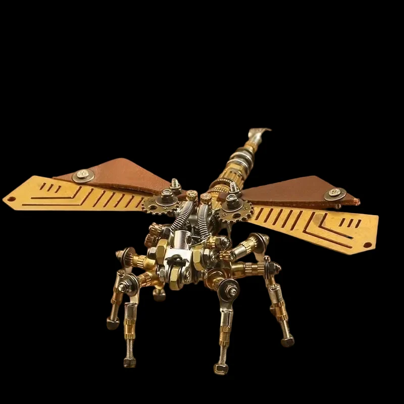 Exquisite 3D Metal Steampunk Insect Puzzle Kit - DIY Ornament Gift_4