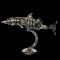 Punk DIY 3D Metal Fish Shark Puzzle Assembly Kit - Personalized Gift Toy