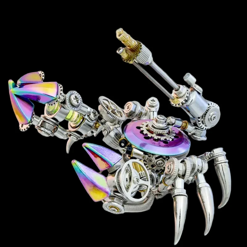 3D Metal Puzzle Crab: DIY Kits for All Ages_4