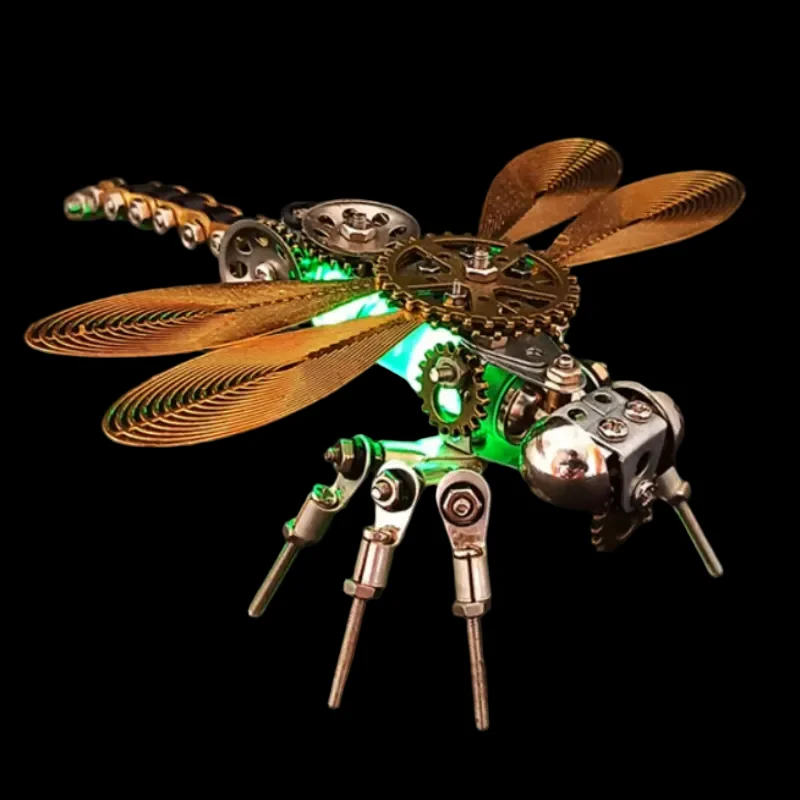 Amazing 3D Metal Luminous Insect DIY Assembly Toys for All Ages_3