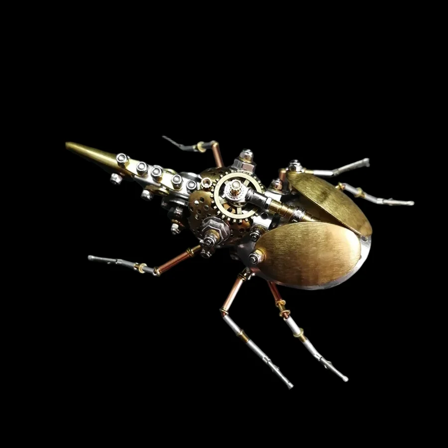 DIY Metal Cyberpunk Insects Assembly Model Kit for Boys_1