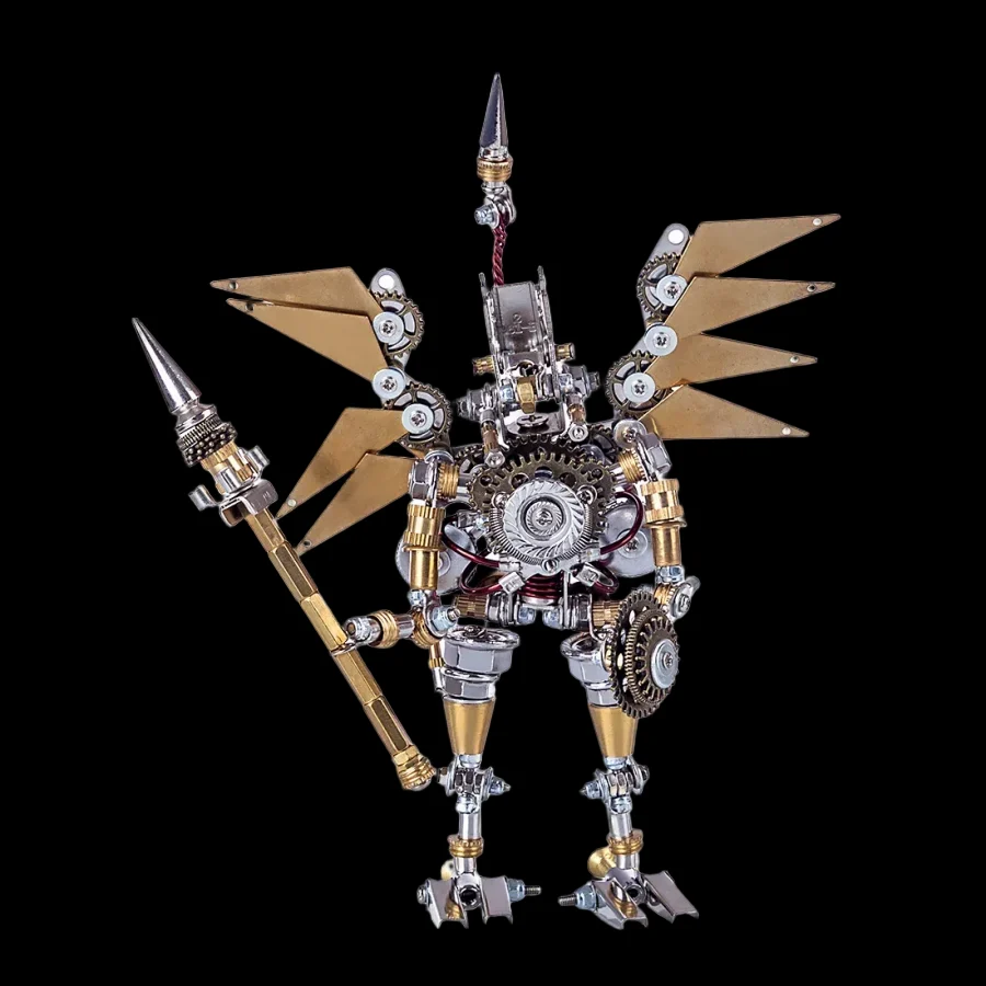 3D DIY Metal Mechanical Angel Puzzle Kit - Ideal Gifts for Ages 14+_6