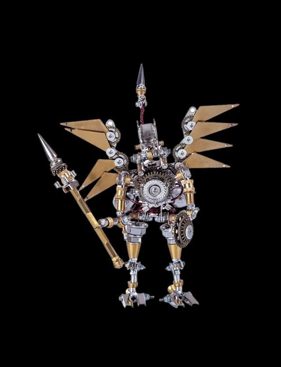 3D DIY Metal Mechanical Angel Puzzle Kit - Ideal Gifts for Ages 14+