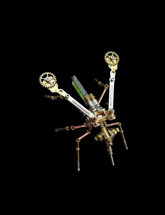 DIY Metal Mosquito Model Kits - 3D Puzzle Assembly Toy for All Ages