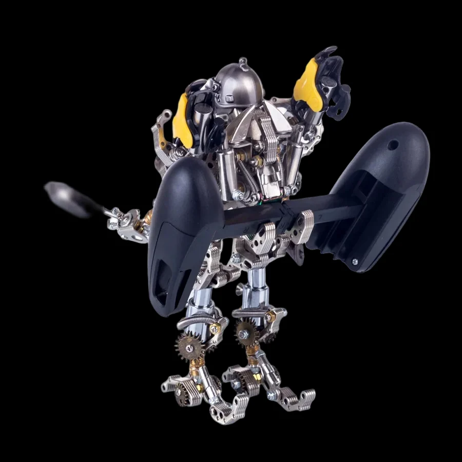 DIY Metal Mechanical Robot 3D Assembly Puzzle Kit - Cool Gift and Ornament_3