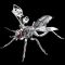 DIY Large Metal Wasp Assembly Toy - 3D Puzzle Mechanical Insect Model for Kids & Adults Gifts